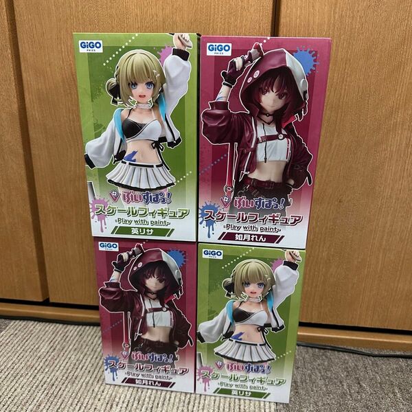 【GiGO限定】ぶいすぽっ! スケールフィギュア 如月れん 英リサ