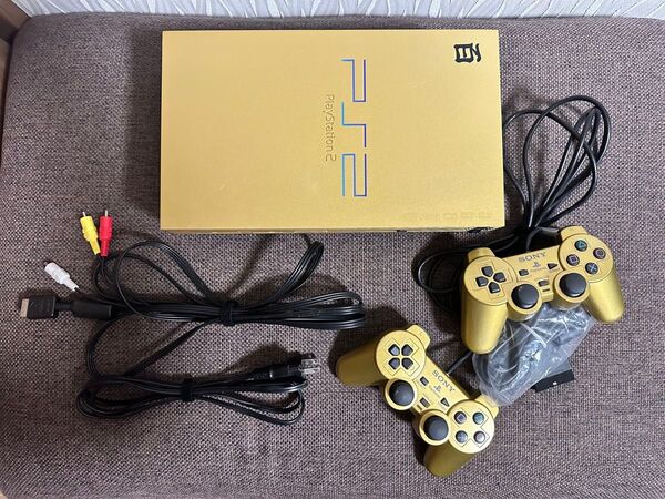 レア!プレイステーション2ガンダム百式ゴールド限定モデルSCPH-55000GU PS2 プレイステーション2 SONY