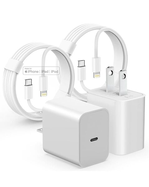 iPhone 充電器 純正 急速 2個セットUSB C - Lightning ケーブル 2m付き Type C