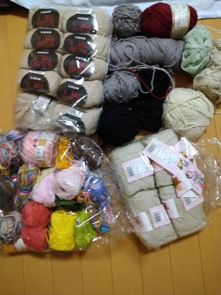 毛糸 手芸 ハンドメイド まとめ売り レース糸