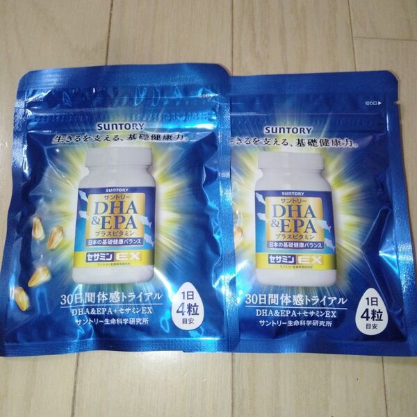 サントリー DHA&EPA+セサミンEX 120粒 2袋