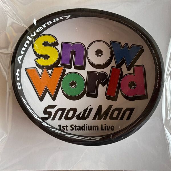 Snow Man 1st Stadium Live Snow World ラバーバンド 目黒蓮