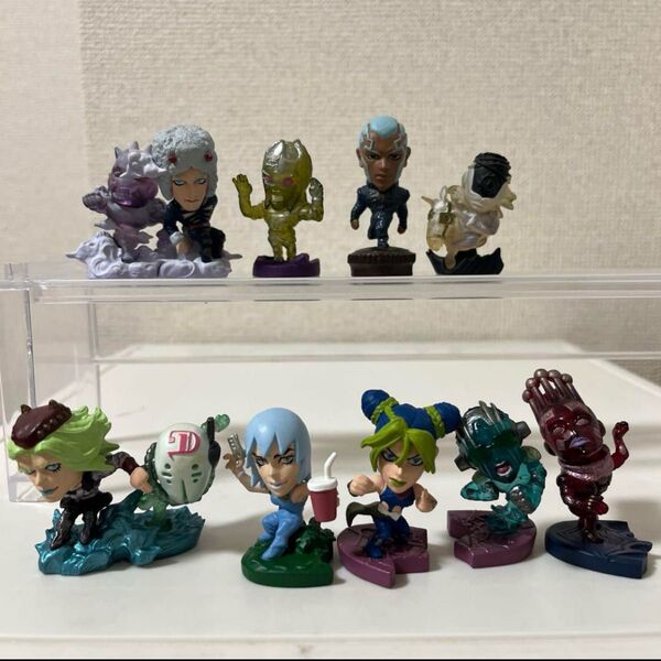 ジョジョの奇妙な冒険 キャラヒーローズ 第6部 ストーンオーシャン 11体セット フィギュア