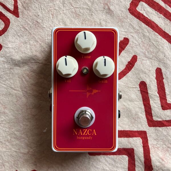 NAZCA burgundy 初期ロット #019