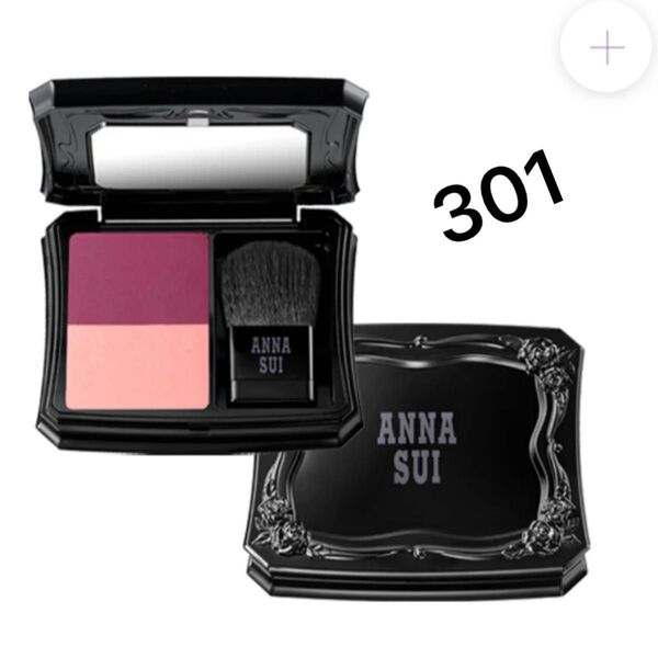 ★美品★ANNA SUIチーク コンパクト 301 チークカラー