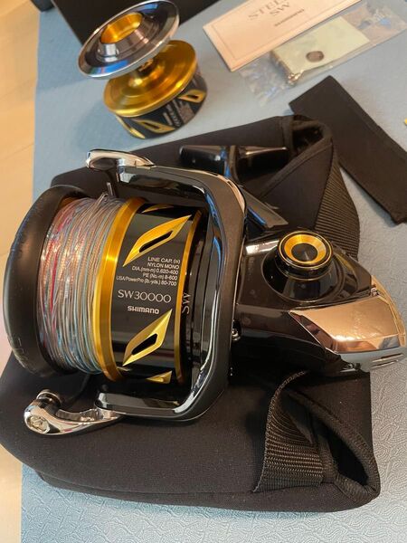 Shimano stella30000 シマノ ステラ30000替えスプール MC Worksパワーハンドル