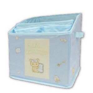 リラックマ Rilakkuma Style 折りたたみ収納ボックス/ブルー