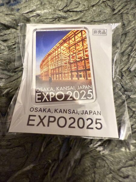 大阪万博 EXPO2025 5月平日限定 ピンバッジ ピンズ 非売品 大屋根リング ミャクミャク