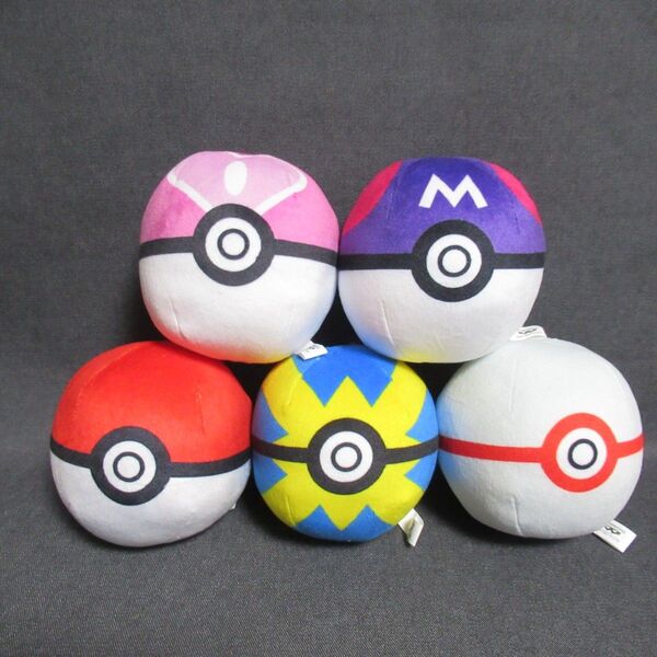 ポケットモンスター モンスターボールコレクション vol.5 ぬいぐるみ 全5種セット 新品