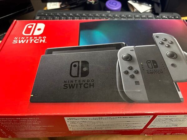 Nintendo Switch バッテリー強化版 グレー HAD-S-KAAAA