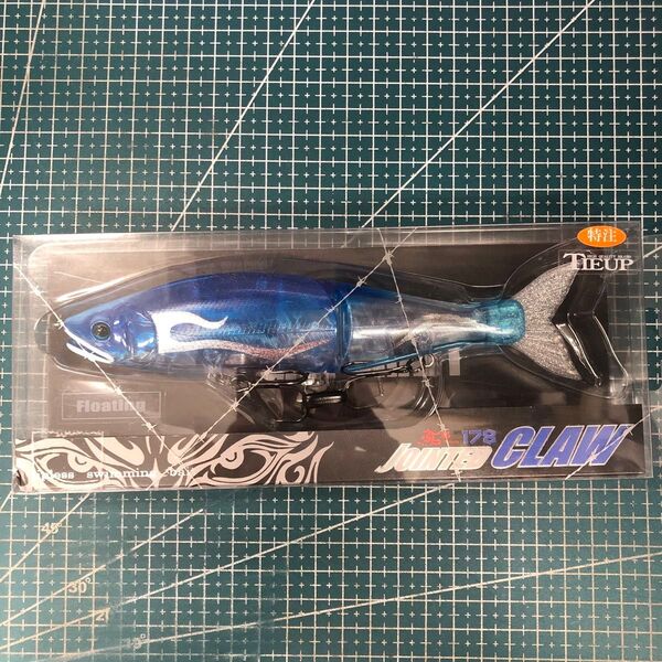 ガンクラフト ジョインテッドクロー178 松浦テグス別注カラー GAN CRAFT JOINTED CLAW ヒステリックブルー