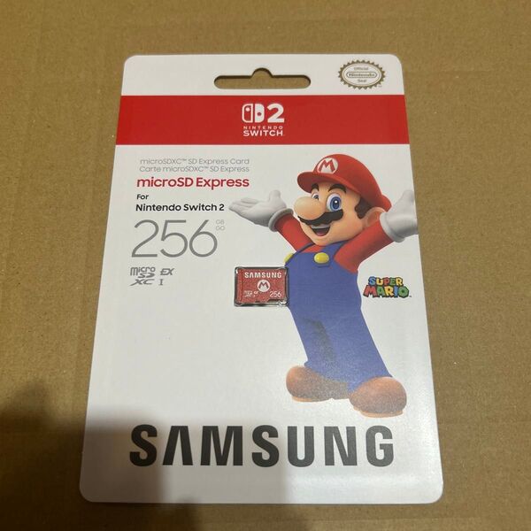 【新品未使用】SAMSUNG microSD Express Card 256GB Switch2 スイッチ2 任天堂 SDカード