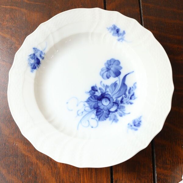 ロイヤルコペンハーゲン ブルーフラワーカーブ 25.5cm パスタカレー皿 1枚 ROYAL COPENHAGEN