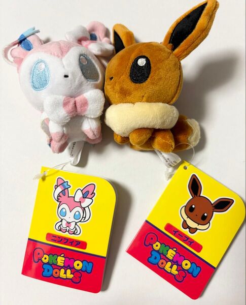 ポケモン もっちりマスコット ポケモンドールズ ニンフィア イーブイ キーホルダー マスコット ぬいぐるみ