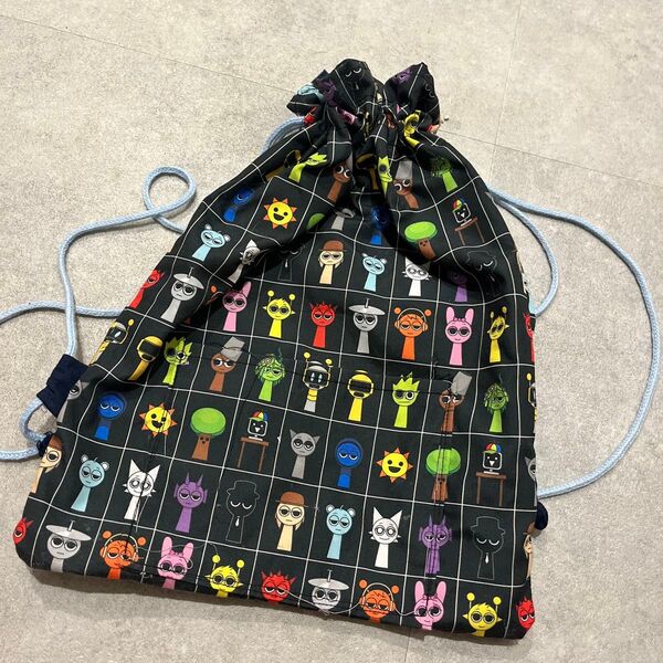 ハンドメイド ナップサック スプランキー