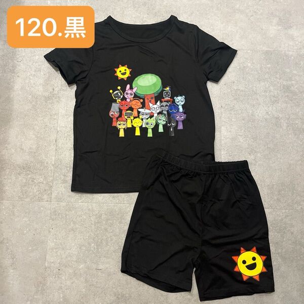 【120】 スプランキー セットアップ 半袖 シャツ