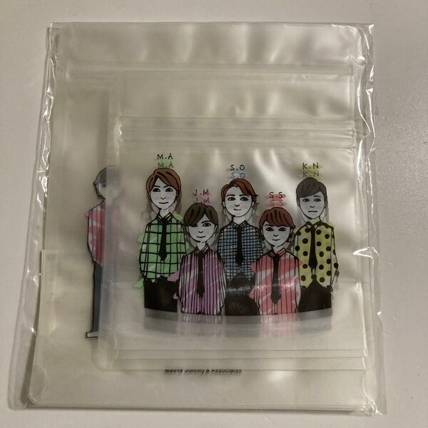 嵐 展覧会グッズ ジップバック