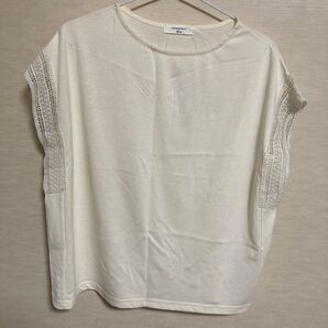 sm2 blue 袖レースTシャツ 未使用