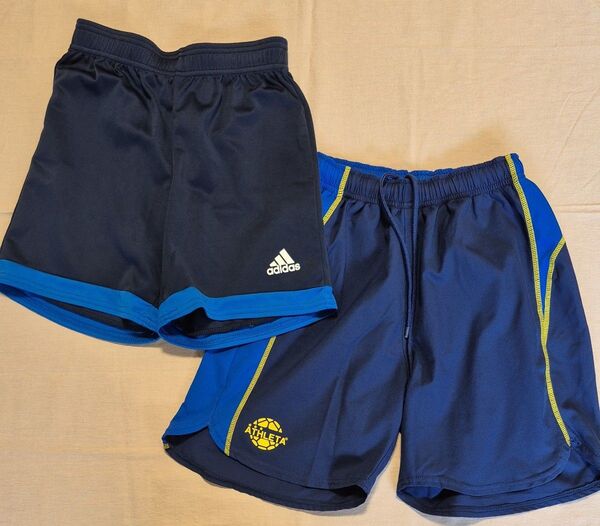 adidas ATHLETA キッズ半ズボン130 ハーフパンツ サッカー