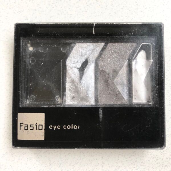 Fasio ファシオ アイシャドウ グレー系 eyecolor アイカラー kose コーセー 2色 グレー2色 状態悪い 中古