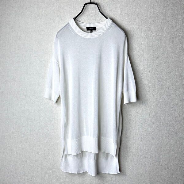 美品 theory セオリー ノースリーブ 22SS サマーニット