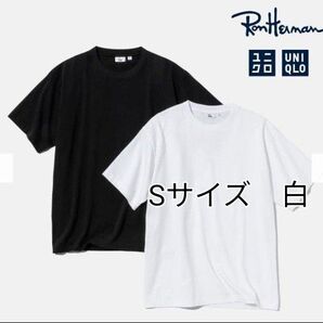 ユニクロ×ロンハーマン Tシャツ 玉川高島屋店限定 Sサイズ ホワイト UNIQLOタマタカ店 オープン記念 Ron Herman