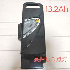 Panasonic 電動アシスト自転車バッテリー NKY452B02B 13.2Ah 長押し3点灯