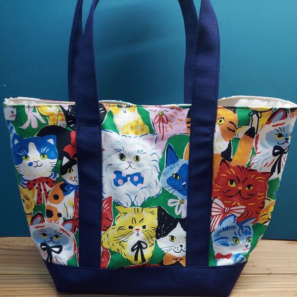ハンドメイド トートバッグ