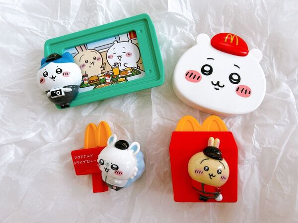 【未使用】マック マクドナルド ちいかわ ハッピーセット フルコンプ 4種 第二弾