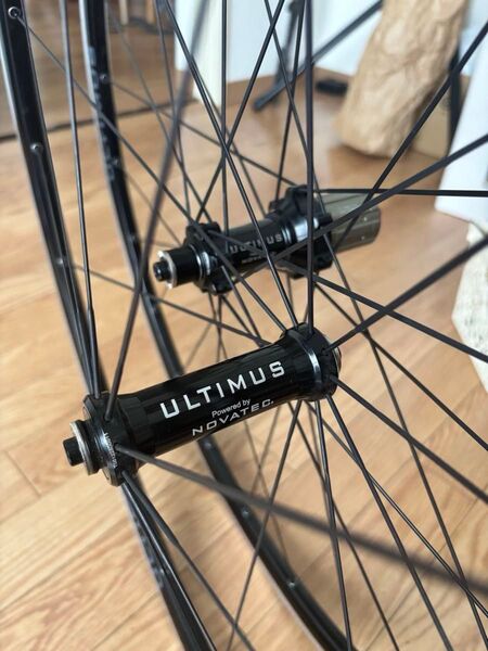 NOVATEC ULTIMUS 前後セット 700c シマノスプロケ付き