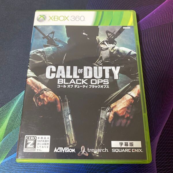 XBOX360 CALL OF DUTY BLACK OPS コールオブデューティ ブラックオプス エックスボックス ゲームソフト