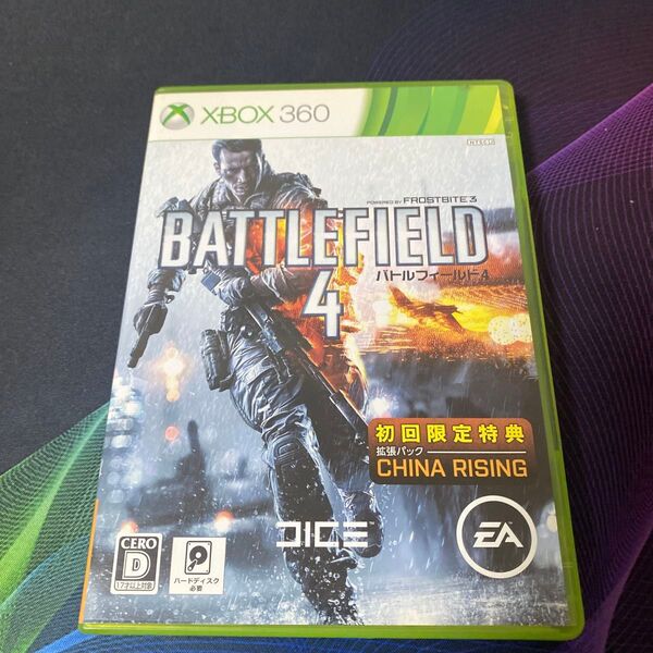 XBOX360 BATTLE FIELD4 バトルフィールド エックスボックス ゲームソフト