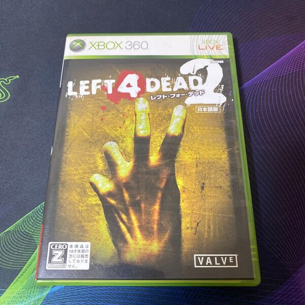 XBOX360 LEFT 4 DEAD 2 レフト・フォー・デッド2 エックスボックス ゲームソフト