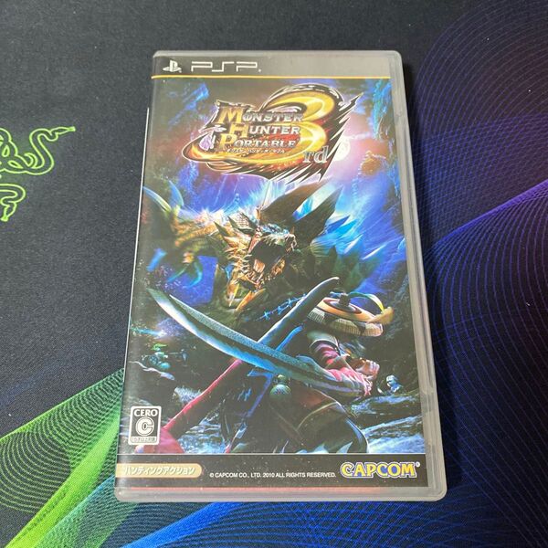 PSP モンスターハンターポータブル 3rd モンハン プレイステーションポータブル ゲームソフト