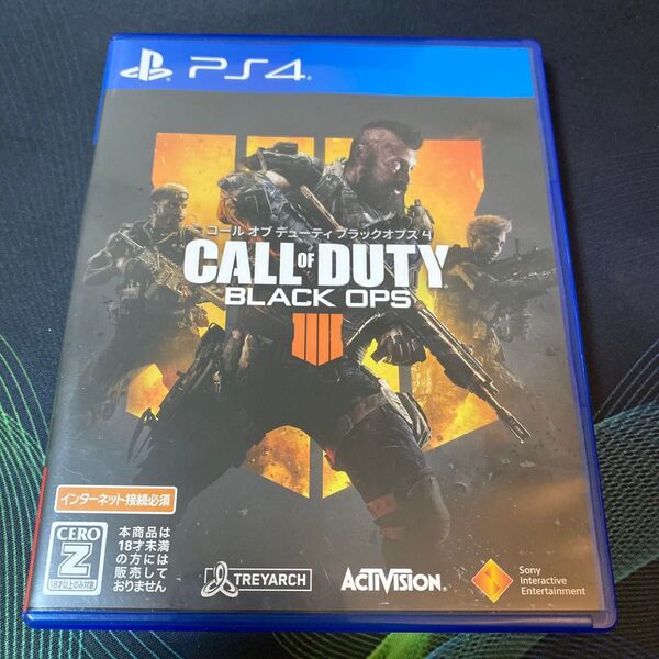PS4 CALL OF DUTY BLACK OPS 4 コールオブデューティ ブラックオプス4 プレイステーション4 ソフト