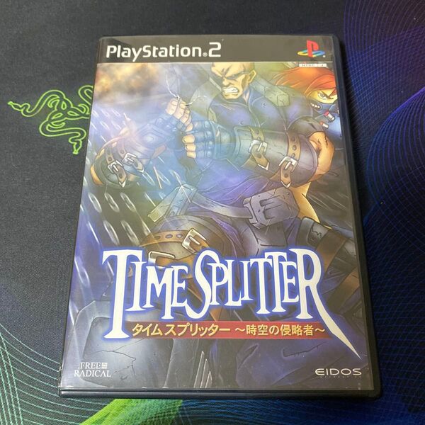 PS2 TIME SPLITTER タイムスプリッター 時空の侵略者 プレイステーション2 ゲームソフト
