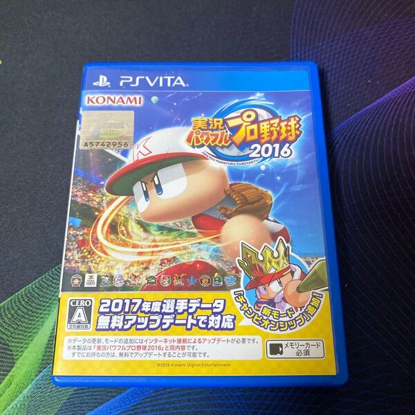 PS vita 実況パワフルプロ野球 2016 プレイステーションヴィータ ゲームソフト
