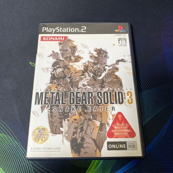 PS2 METAL GEAR SOLID3 SNAKE EATER メタルギアソリッド3 プレイステーション2 ゲームソフト