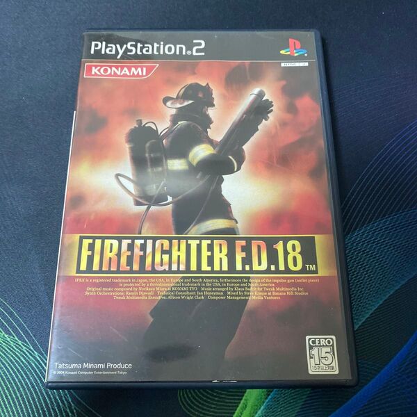 PS2 FIREFIGHTER F.D.18 ファイアーファイター ハガキ付き プレイステーション2 ゲームソフト