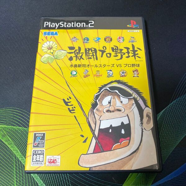 PS2 激闘プロ野球 水島新司オールスターズVSプロ野球 ハガキ付き プレイステーション2 ゲームソフト