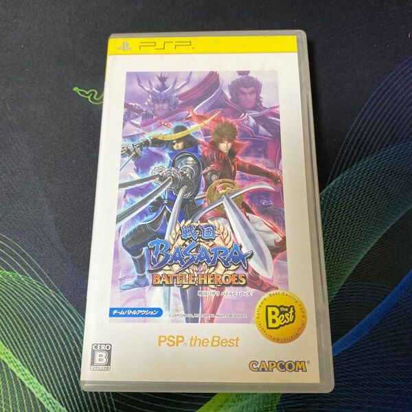 PSP 戦国BASARA バトルヒーローズ the Best プレイステーションポータブル ゲームソフト