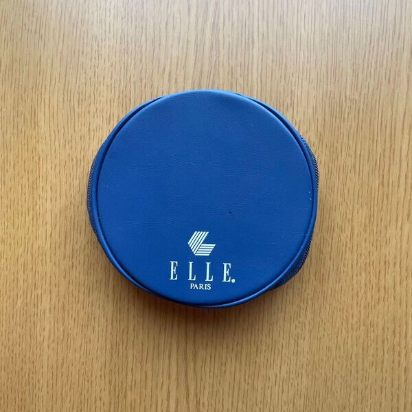 ELLEPARIS ネイビー 小銭入れ 小物入れ コインケース ポーチ エルパリ 小物 ノベルティポーチ フレンチエレガンス