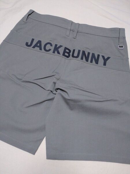 カーキ ジャックバニー 4 サイズ M バックロゴ パンツ ゴルフウェア