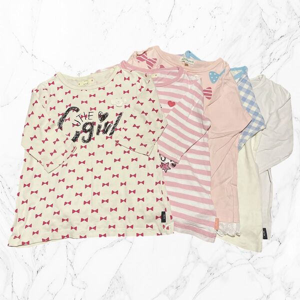 キッズ 子供服 110cm まとめ セット Tシャツ カットソー 5枚