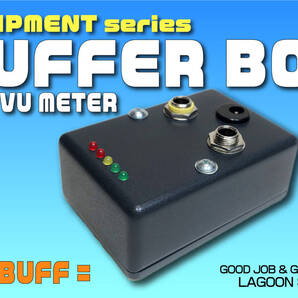 VUBUF】VU LEVEL METER & BUFFER《 バッファー+レベルメーター:レベル監視》=VUBUF=【インピーダンス変換】 #音質劣化予防に #LAGOONSOUND