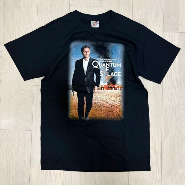 デッドストック 007 慰めの報酬 プロモーション Tシャツ ムービー ビンテージ 映画 ブラック ヴィンテージ