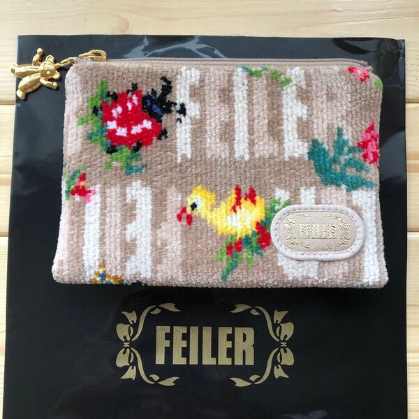 未使用に近い フェイラー ティッシュ ポーチ フェイラーアンドハイジ FEILER