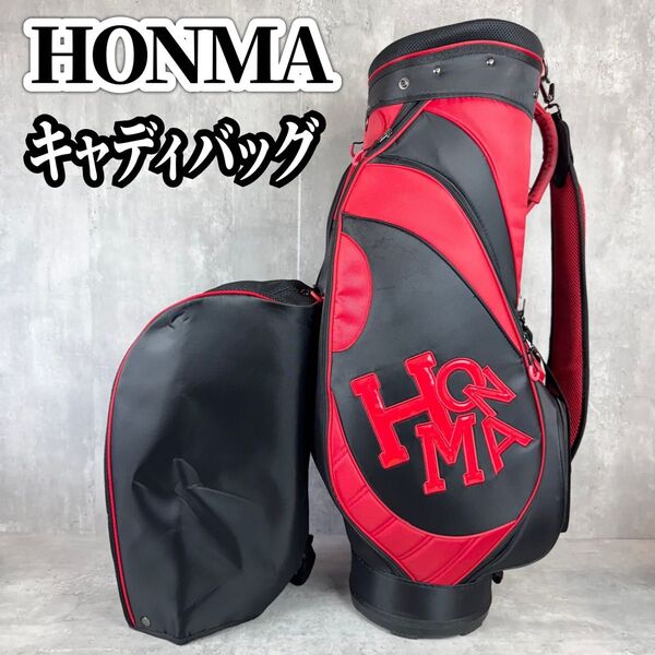 HONMA ホンマ キャディバッグ ブラック レッド