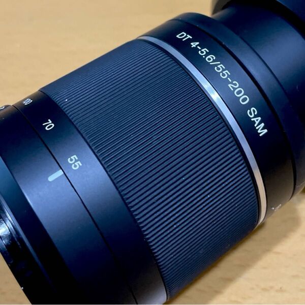 SONY DT 4-5.6/55-200 SAM 望遠ズームレンズ