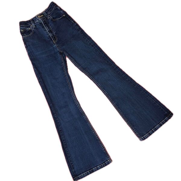 SLY JEANS 22インチ デニムブーツカット フレアパンツ